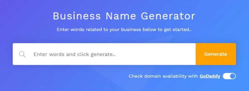 Business Name Generator